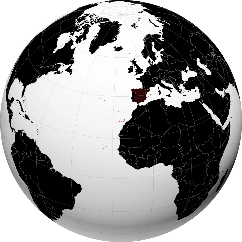 Canarias en el globo