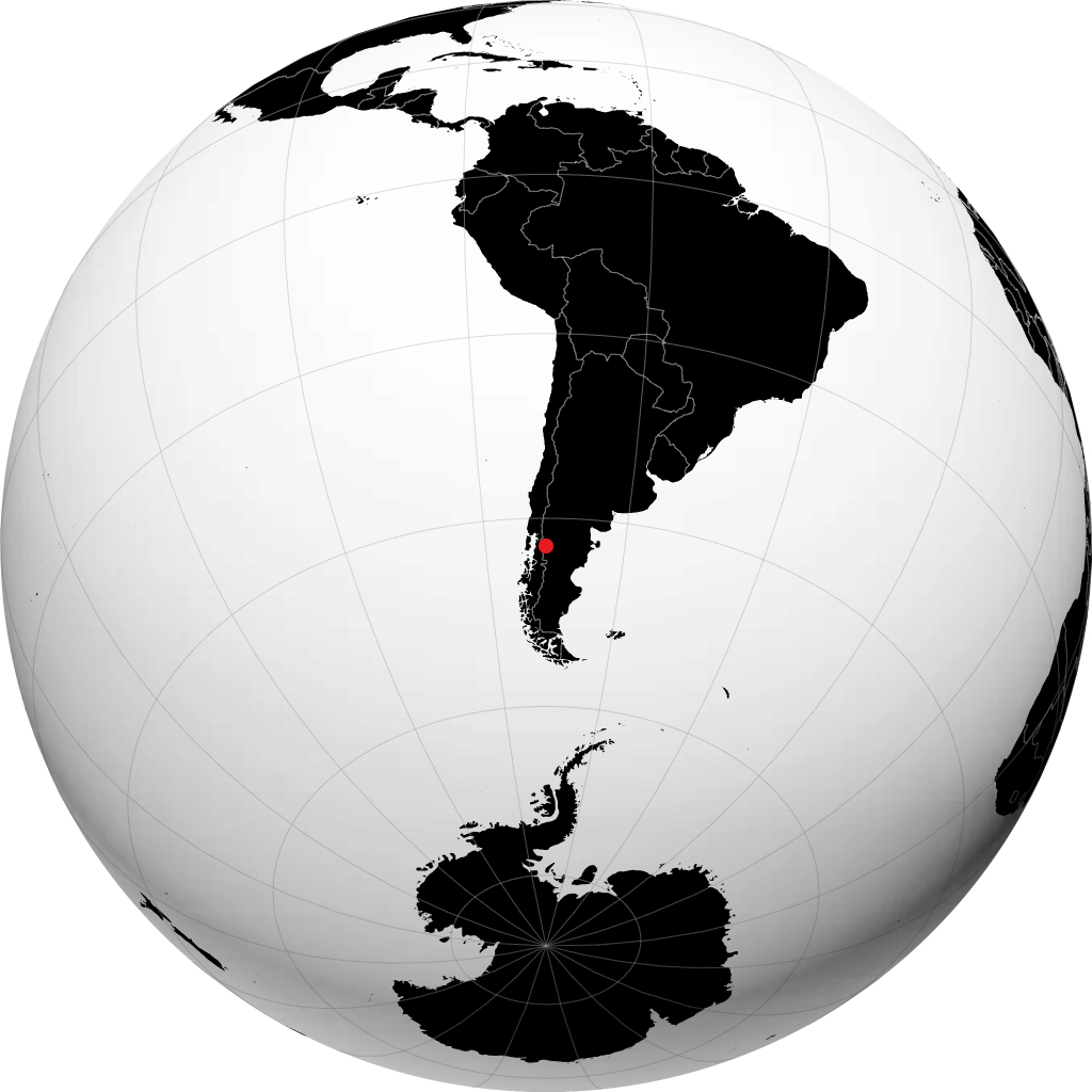 Esquel en el globo
