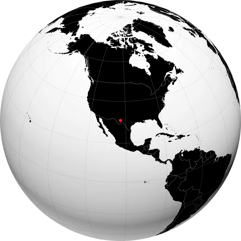 Fort Stockton en el globo