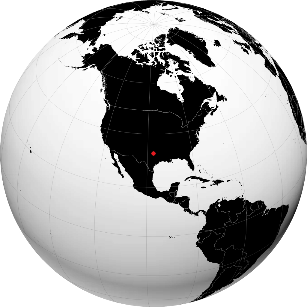 Fort Worth en el globo