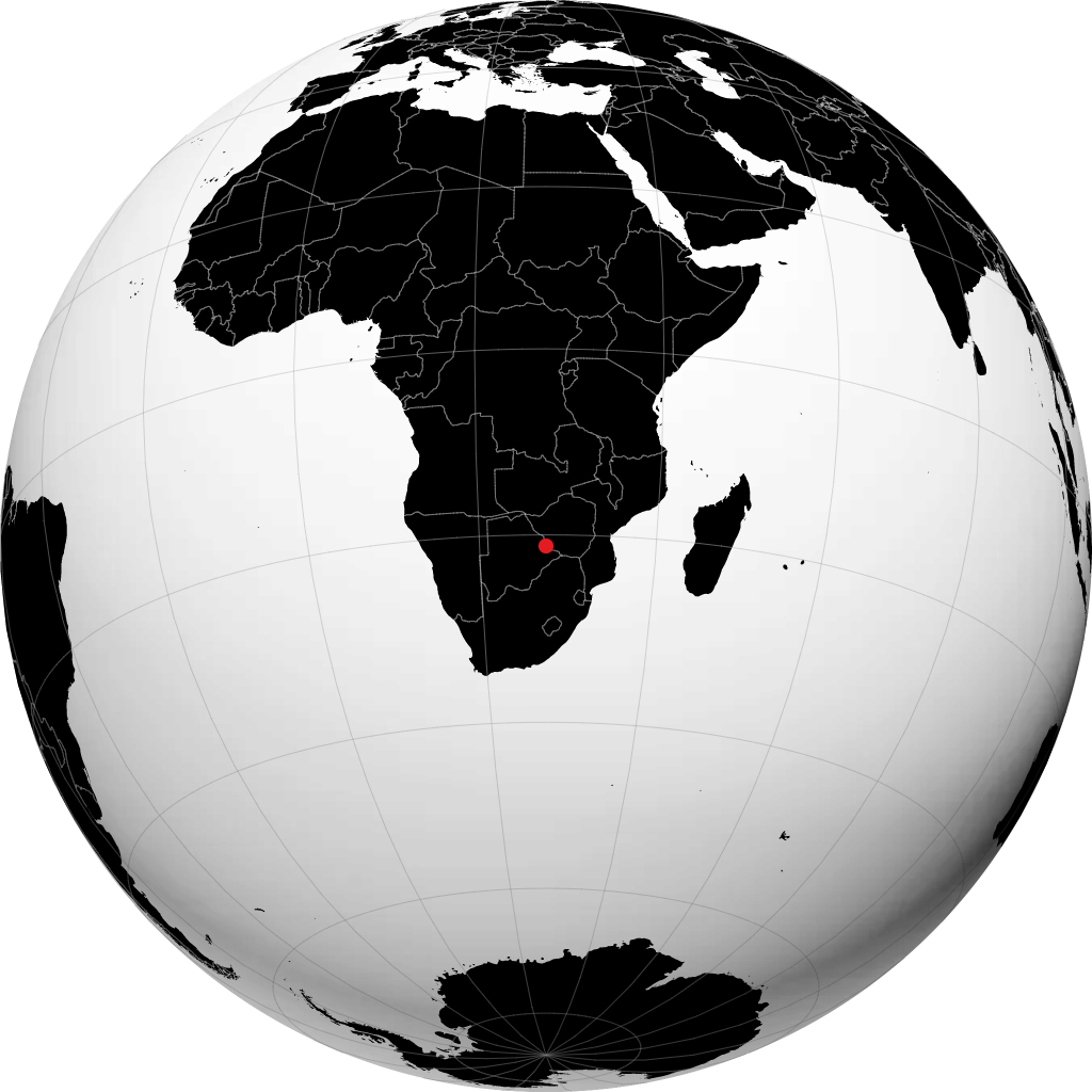 Francistown en el globo