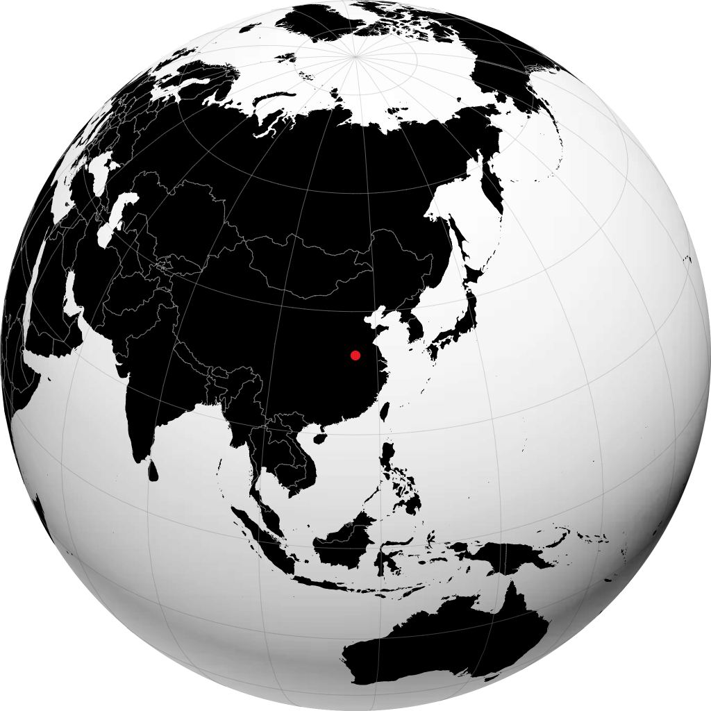 Fuyang en el globo