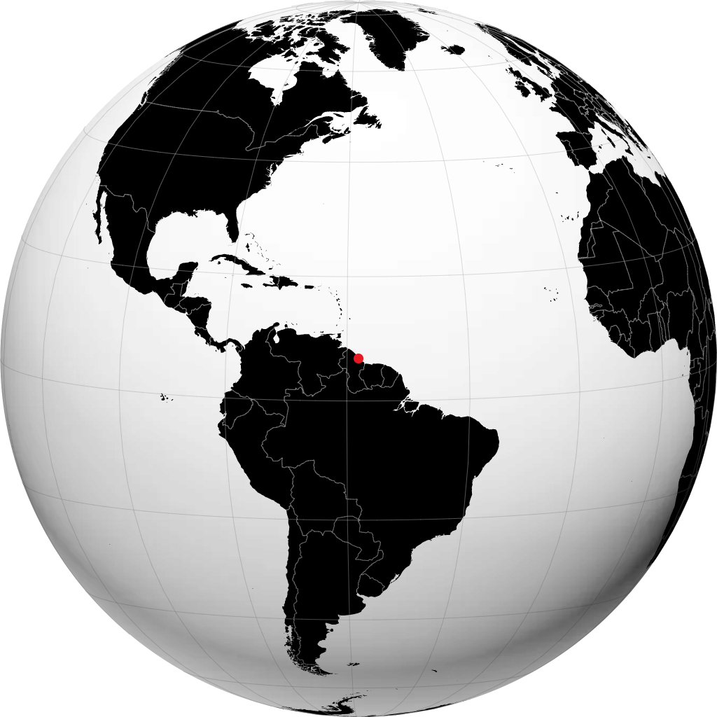 Georgetown en el globo