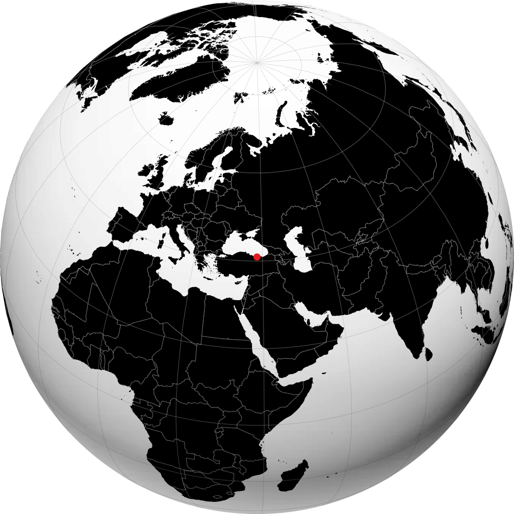 Giresun en el globo