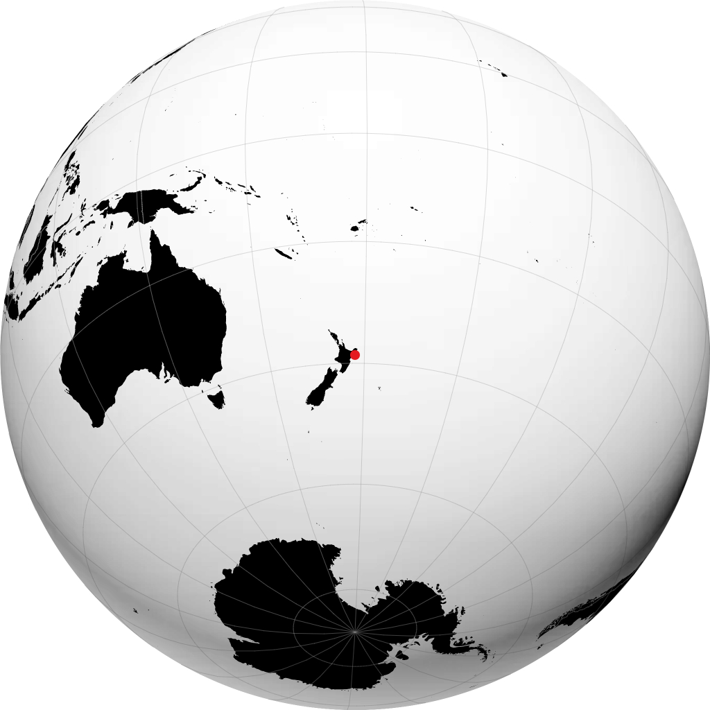 Gisborne en el globo