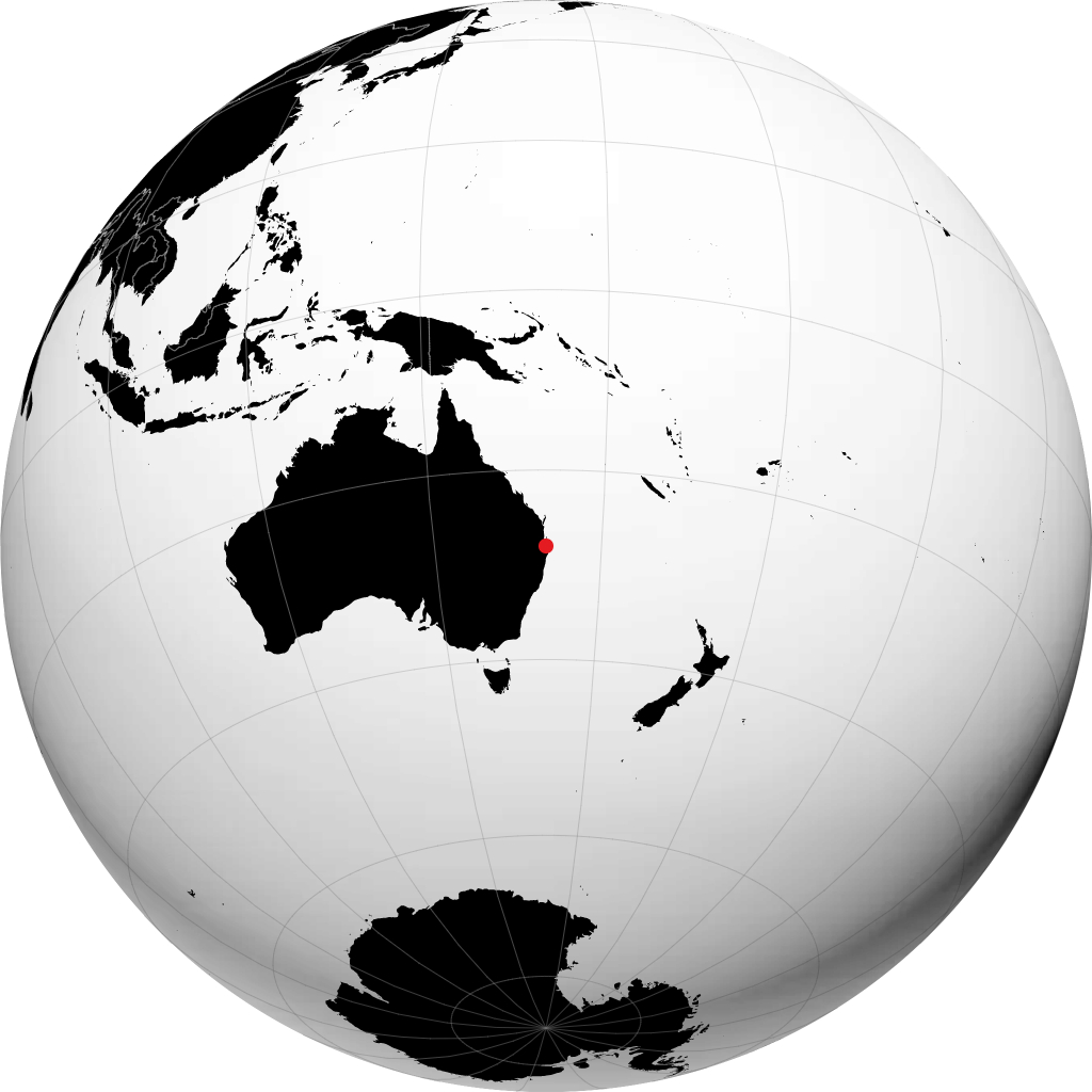 Gold Coast en el globo