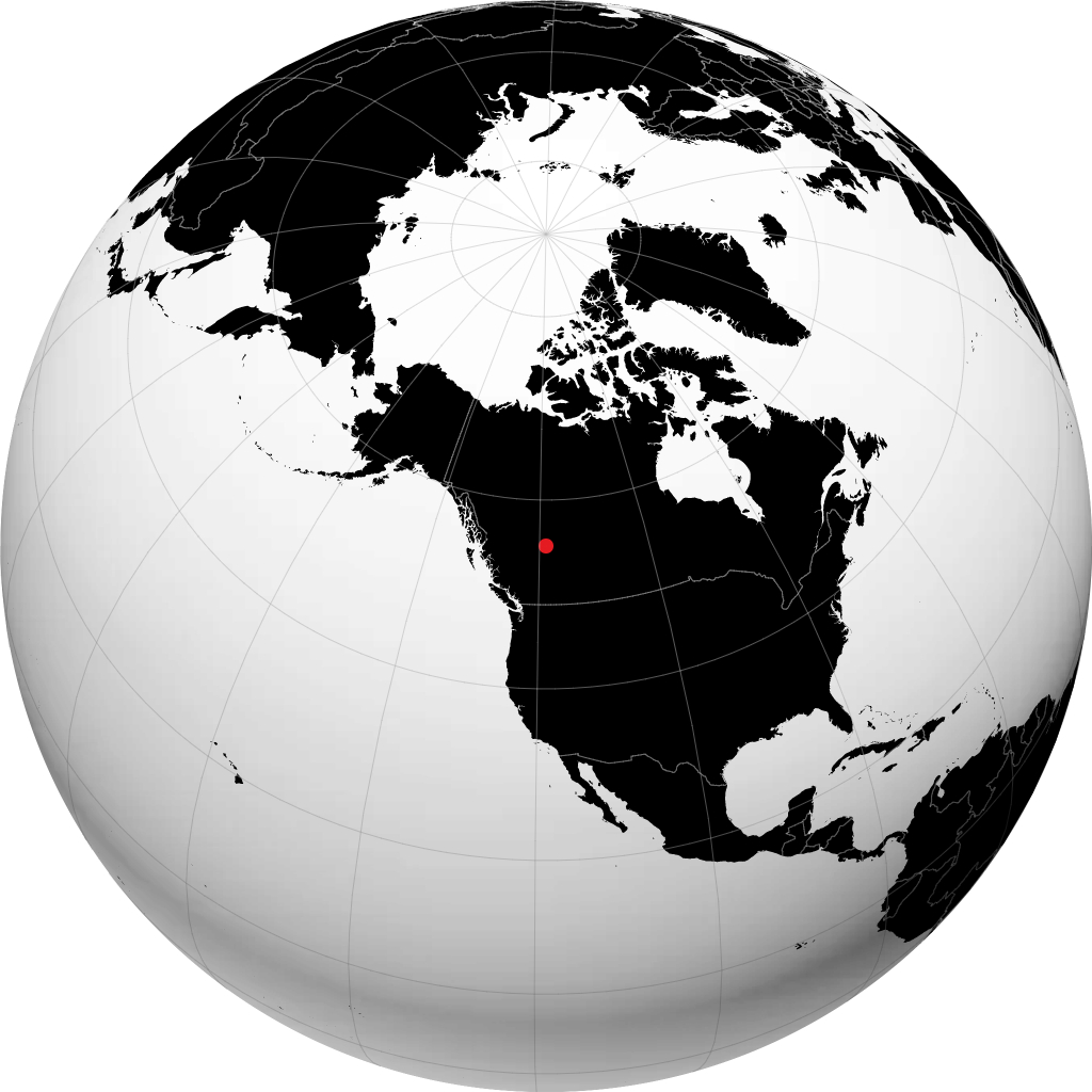 Grande Prairie en el globo