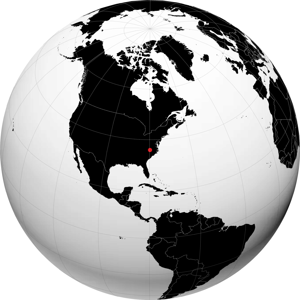 Greensboro en el globo