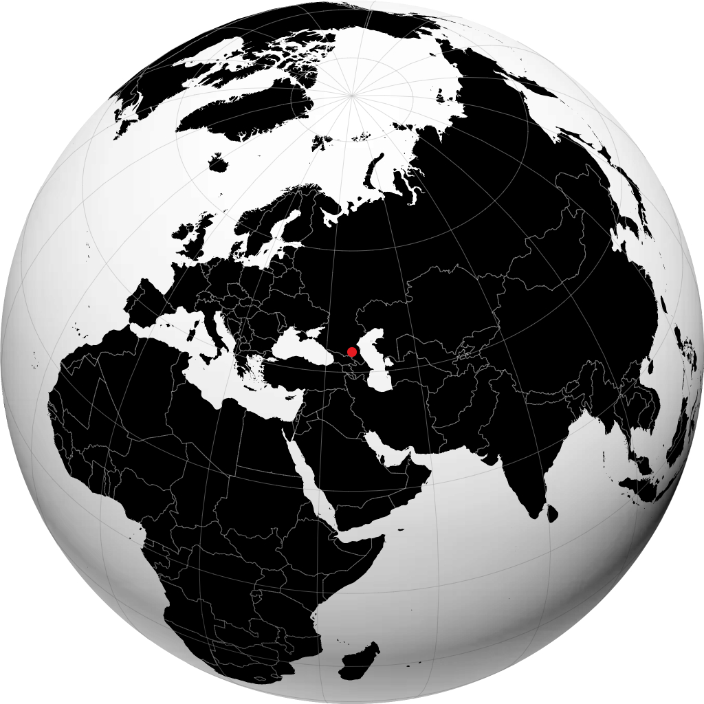 Grozny en el globo