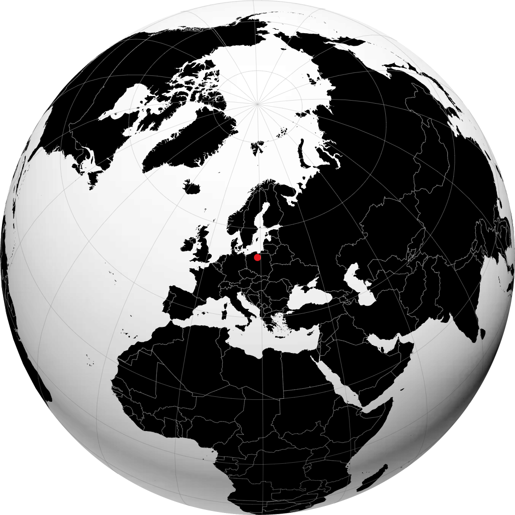 Grudziądz en el globo