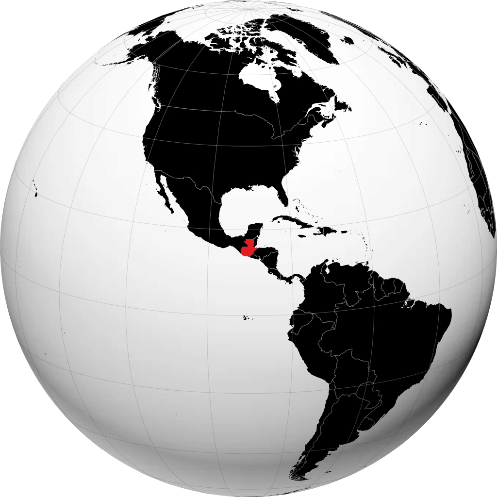 Guatemala en el globo