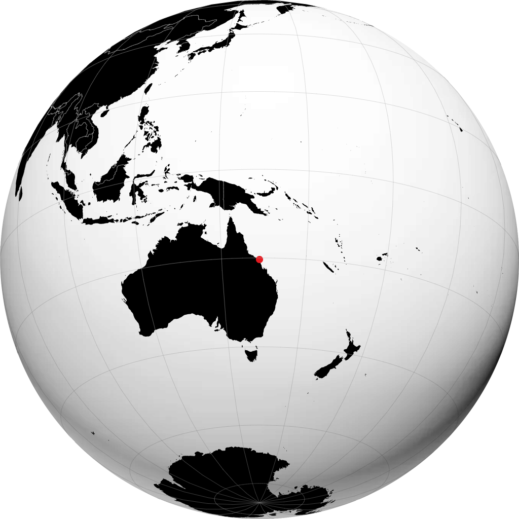 Hamilton Island en el globo