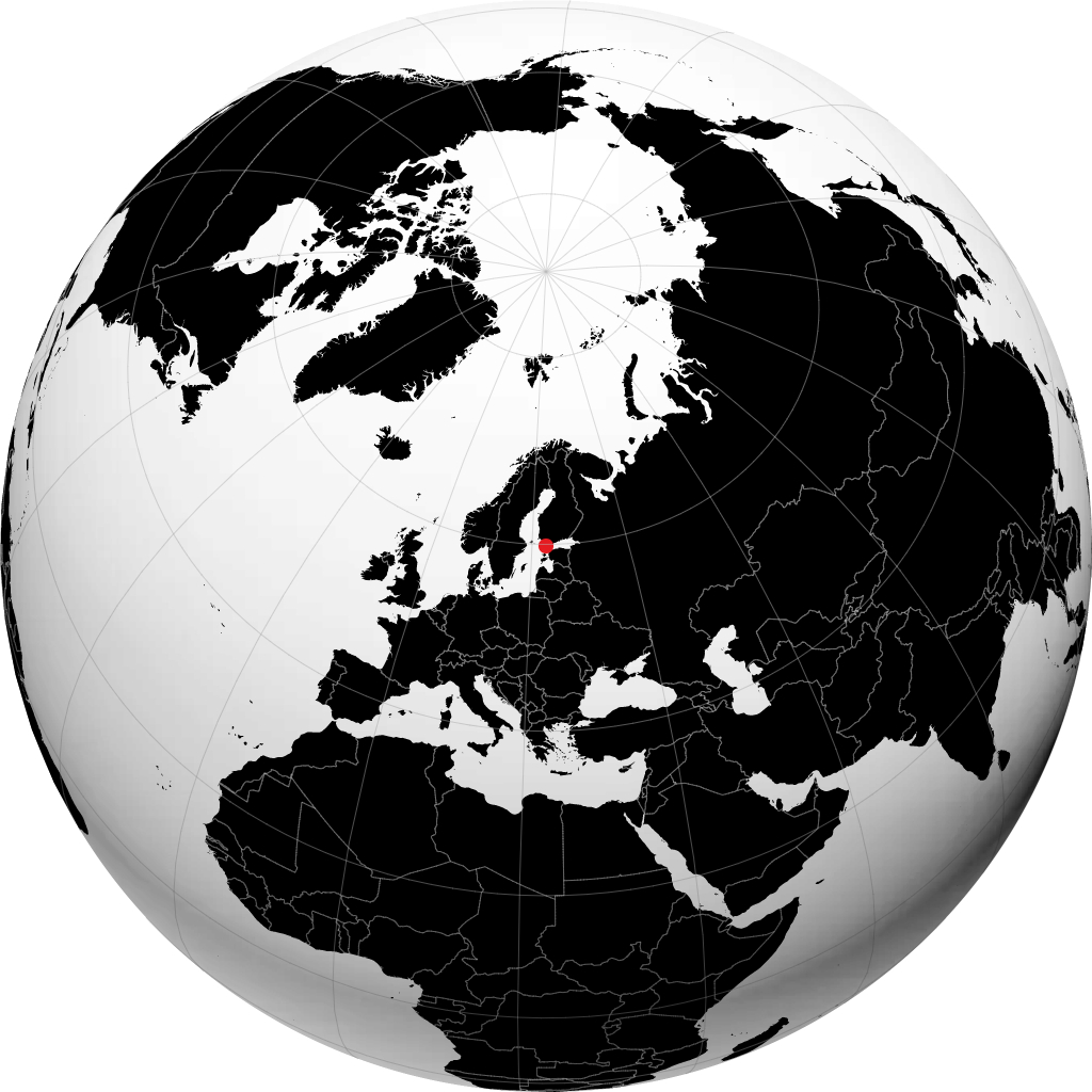 Hanko en el globo