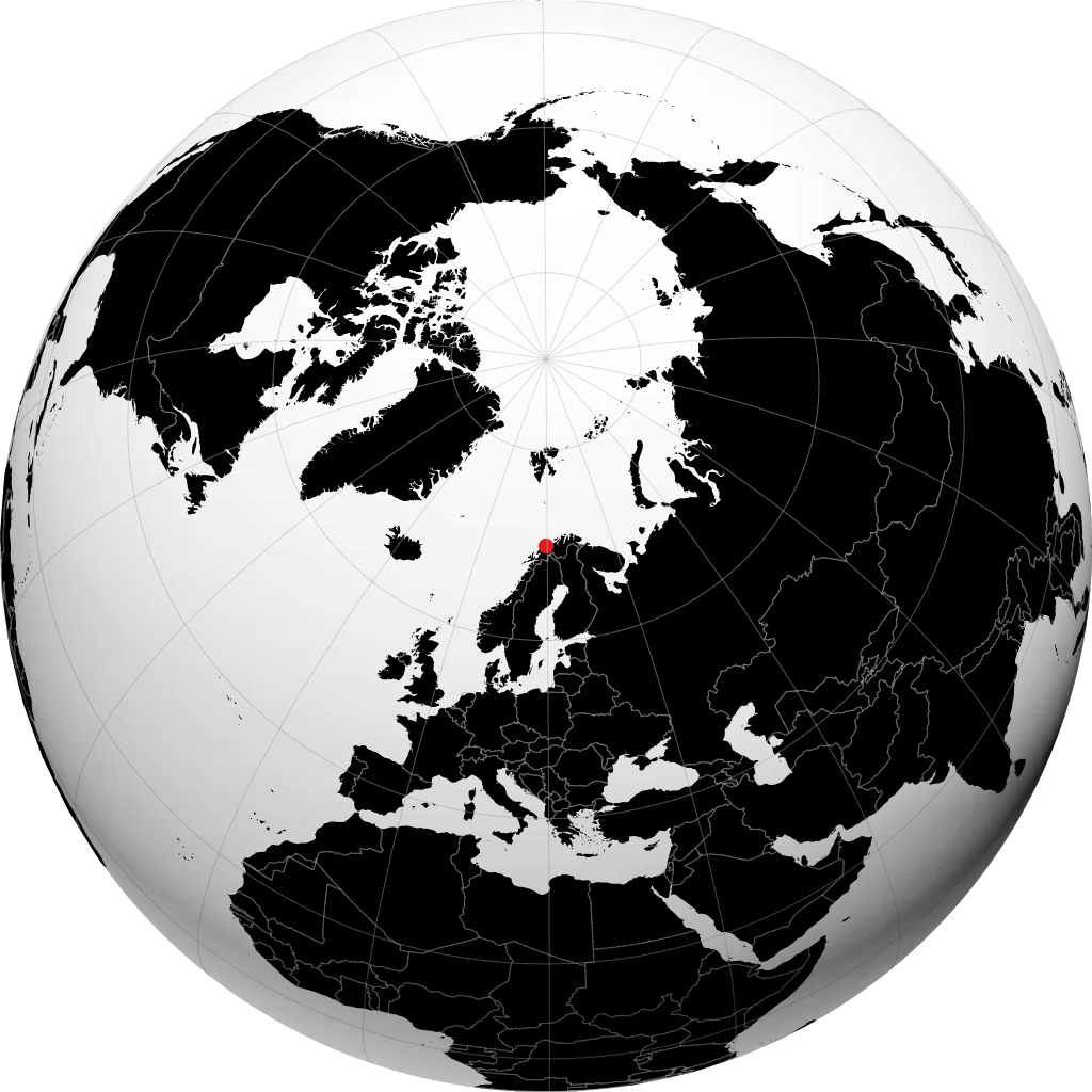 Hansnes en el globo