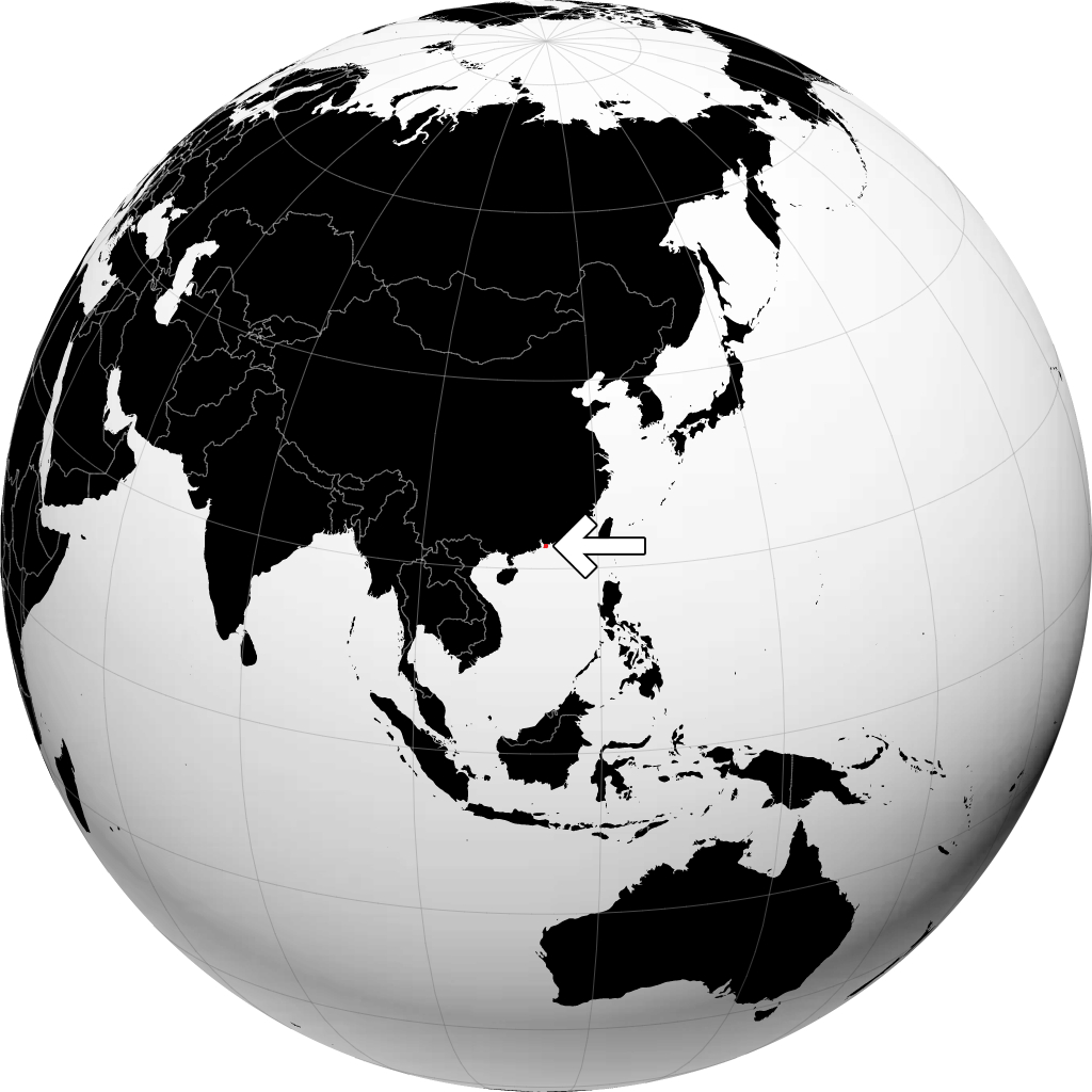 Hong Kong en el globo