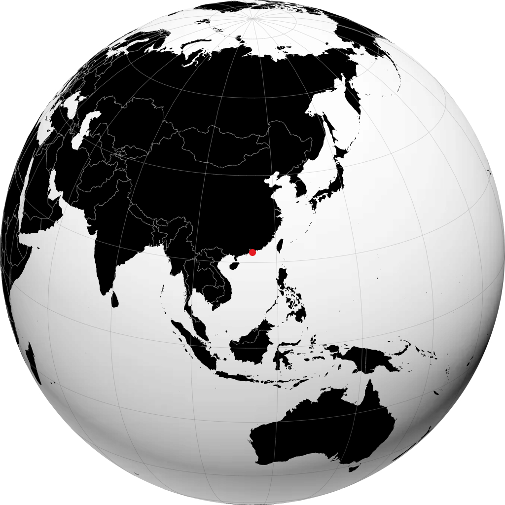 Hong Kong en el globo