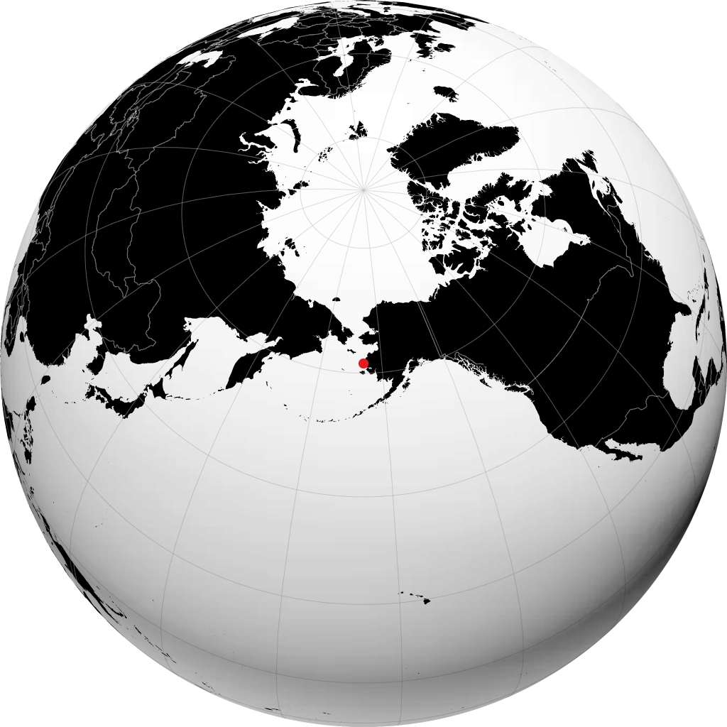Hooper Bay en el globo