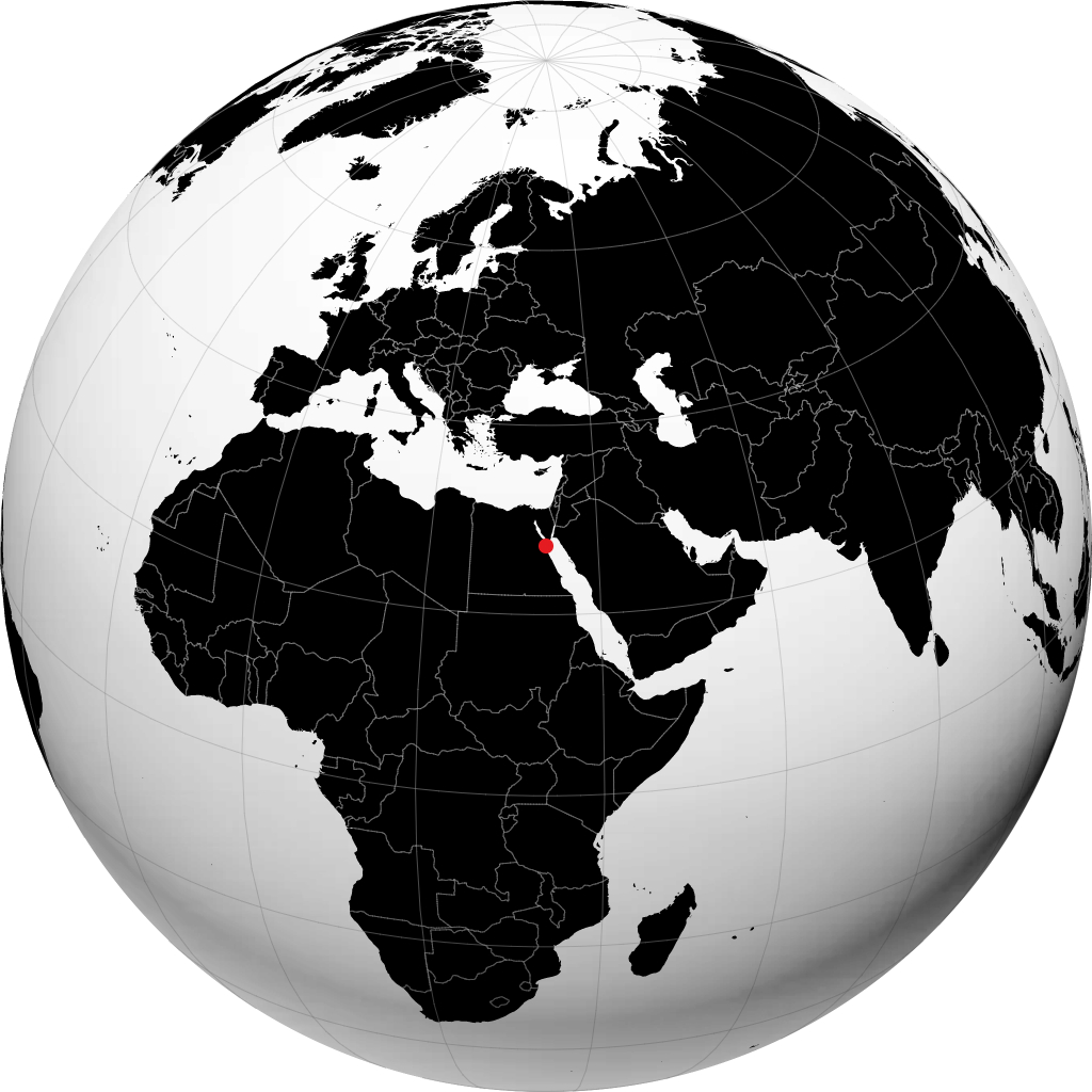 Hurghada en el globo