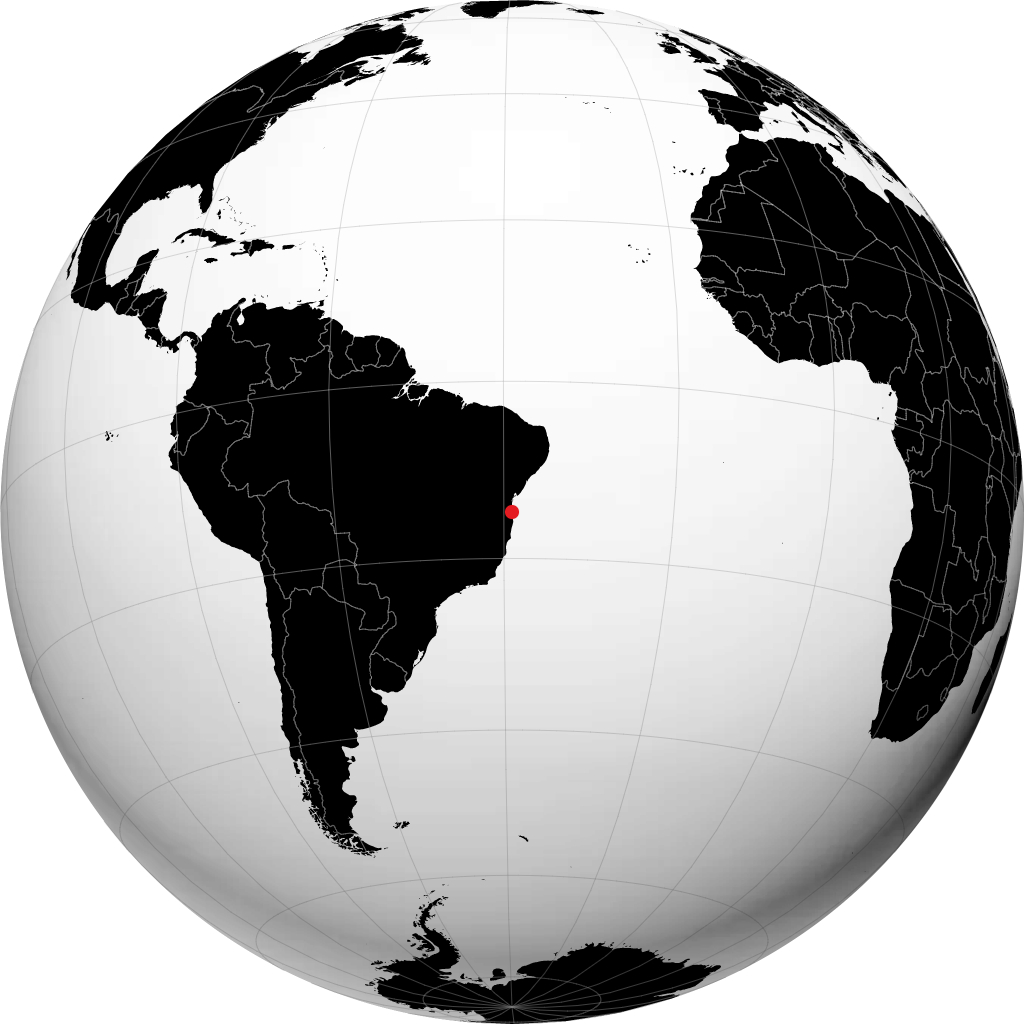 Ilhéus en el globo