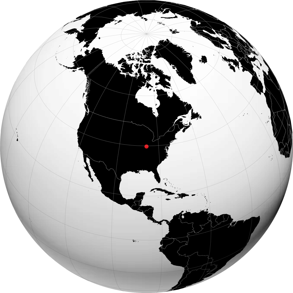 Indianápolis en el globo