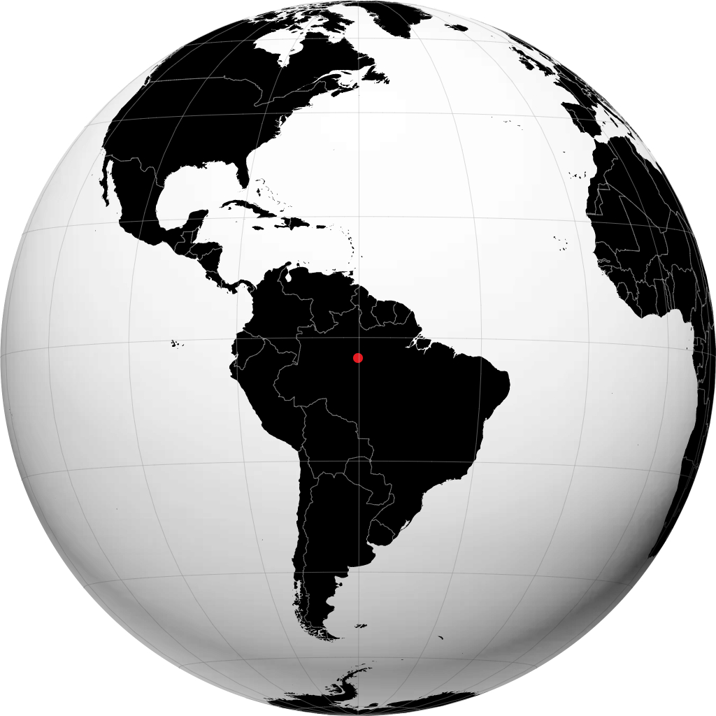 Iranduba en el globo