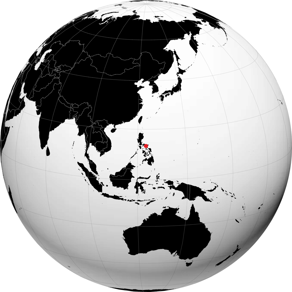 Iriga en el globo