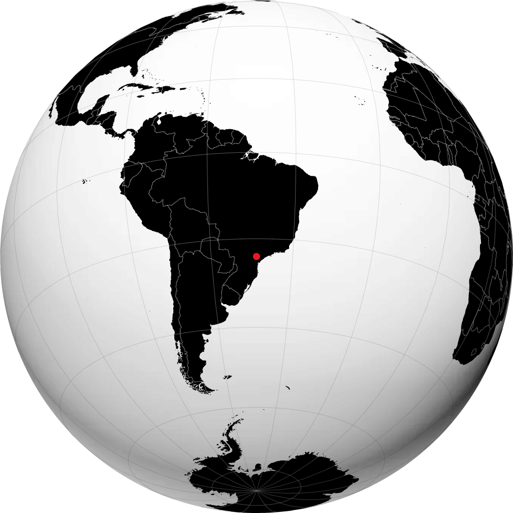 Itapeva en el globo