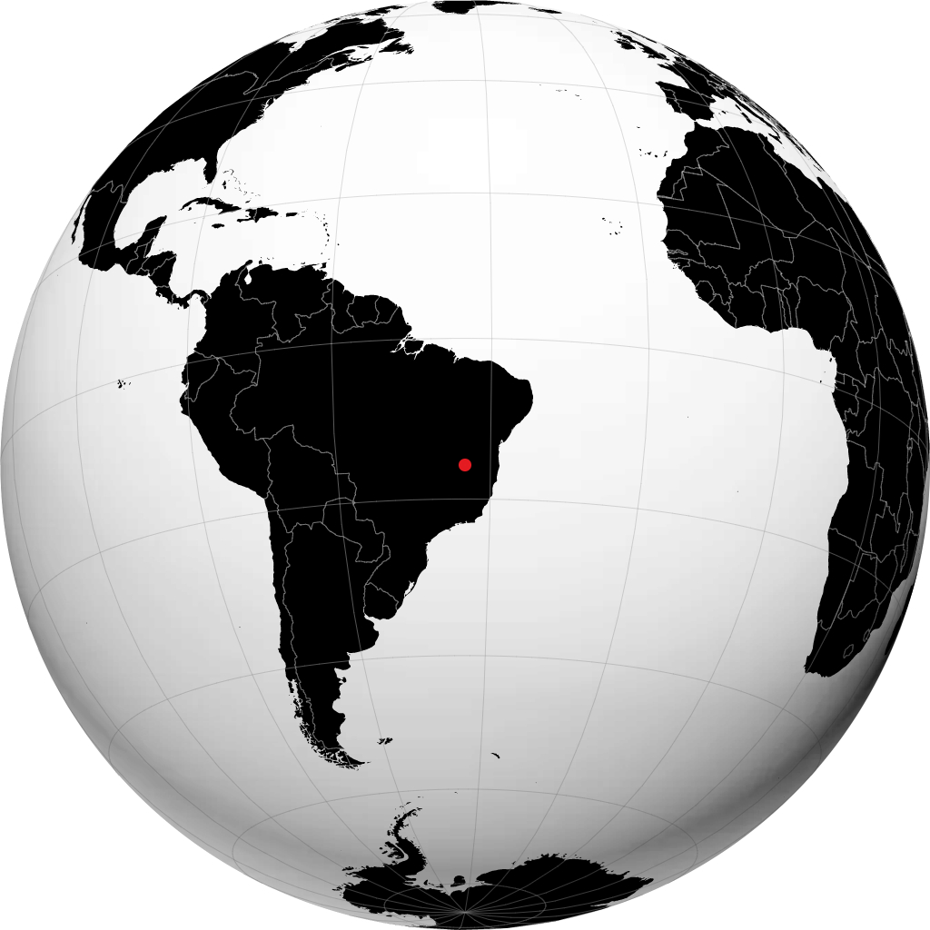 Janauba en el globo