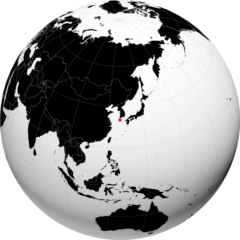 Jeju en el globo