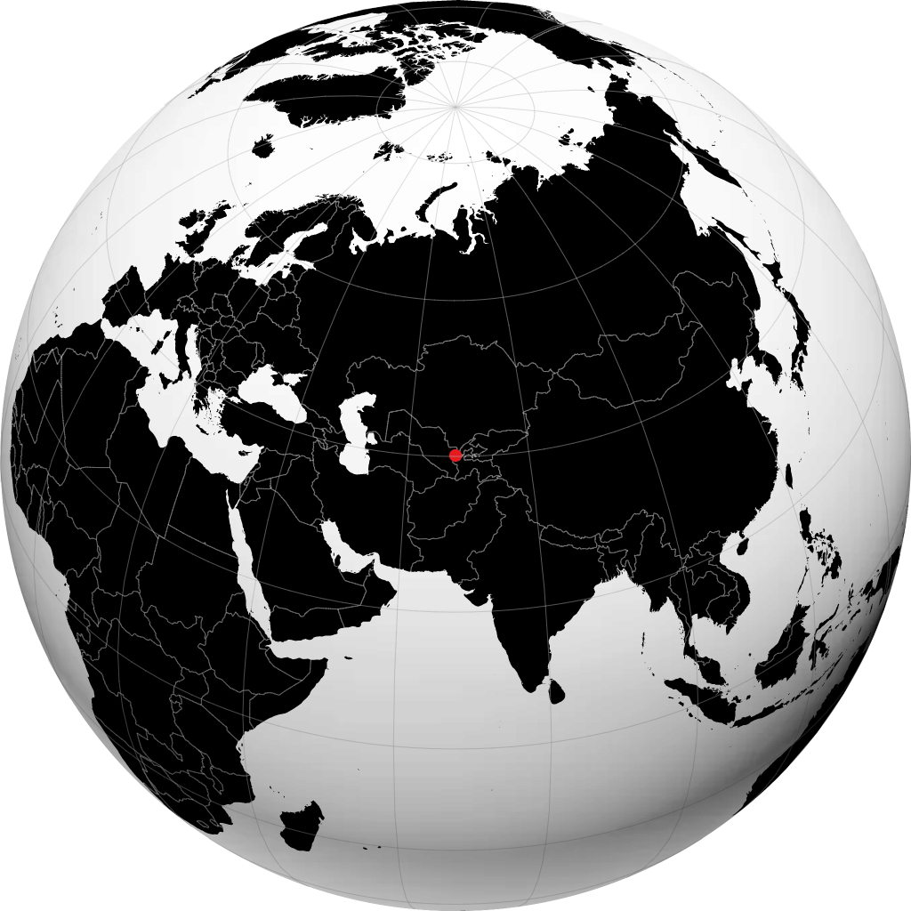 Jizzakh en el globo