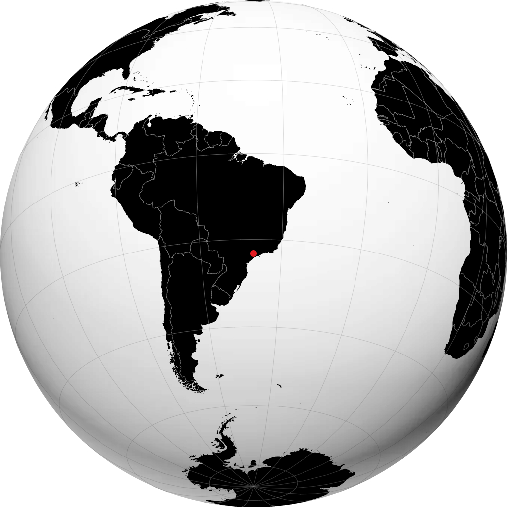 Jundiaí en el globo