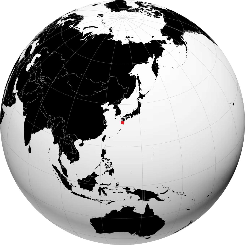 Kagoshima en el globo