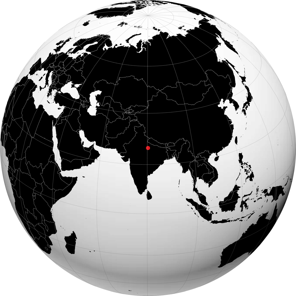 Kanpur en el globo