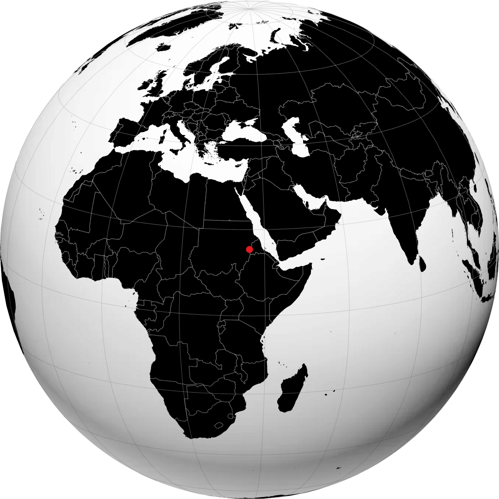 Kassala en el globo