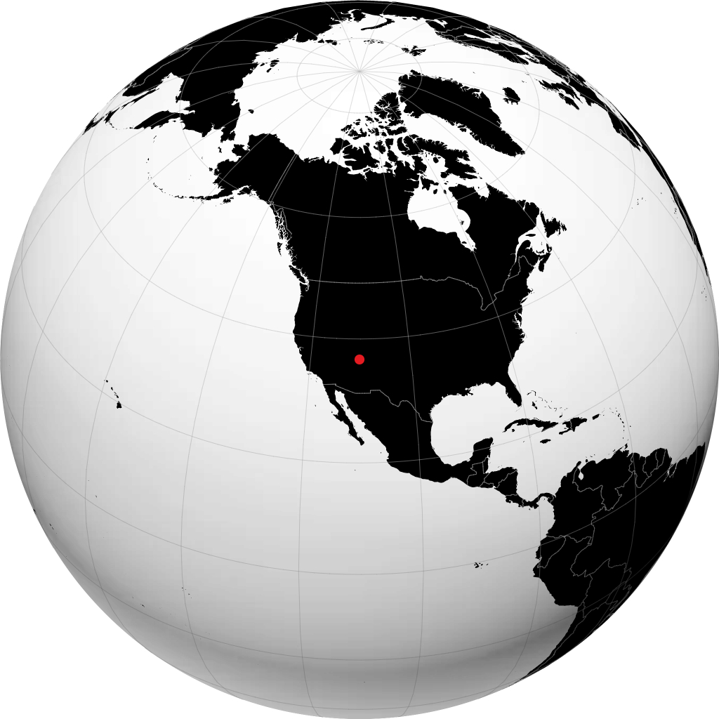 Kayenta en el globo