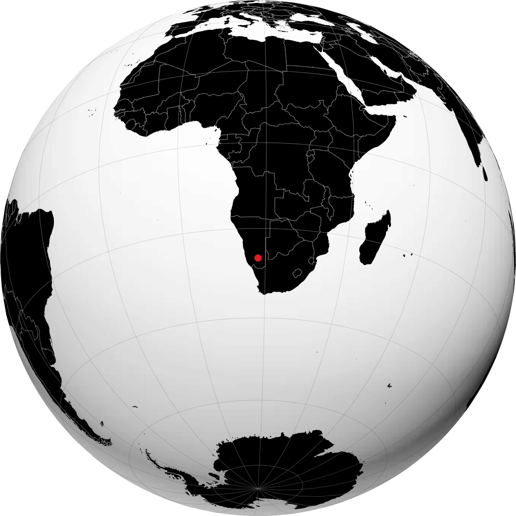 Keetmanshoop en el globo