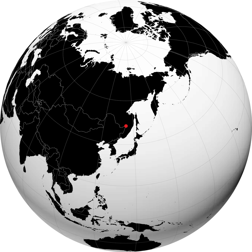 Khabarovsk en el globo
