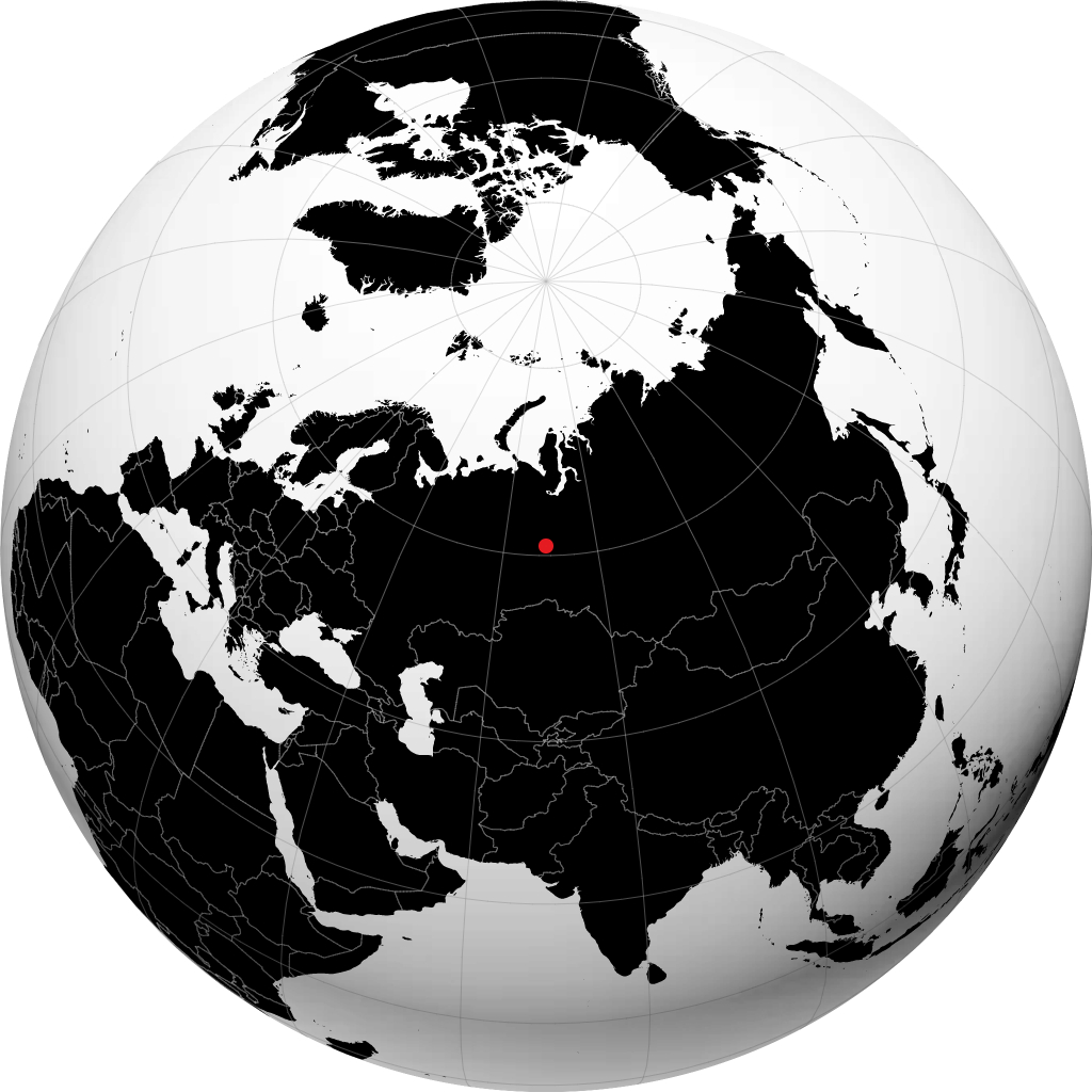 Khanty-Mansiysk en el globo