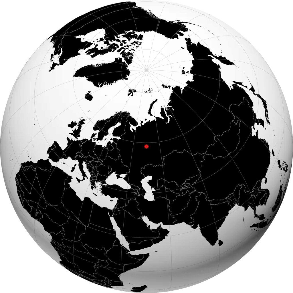 Kirovo-Chepetsk en el globo