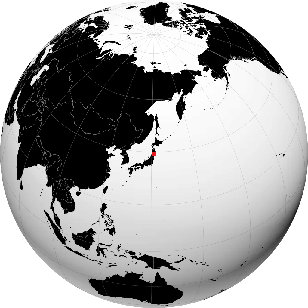 Kitakami en el globo
