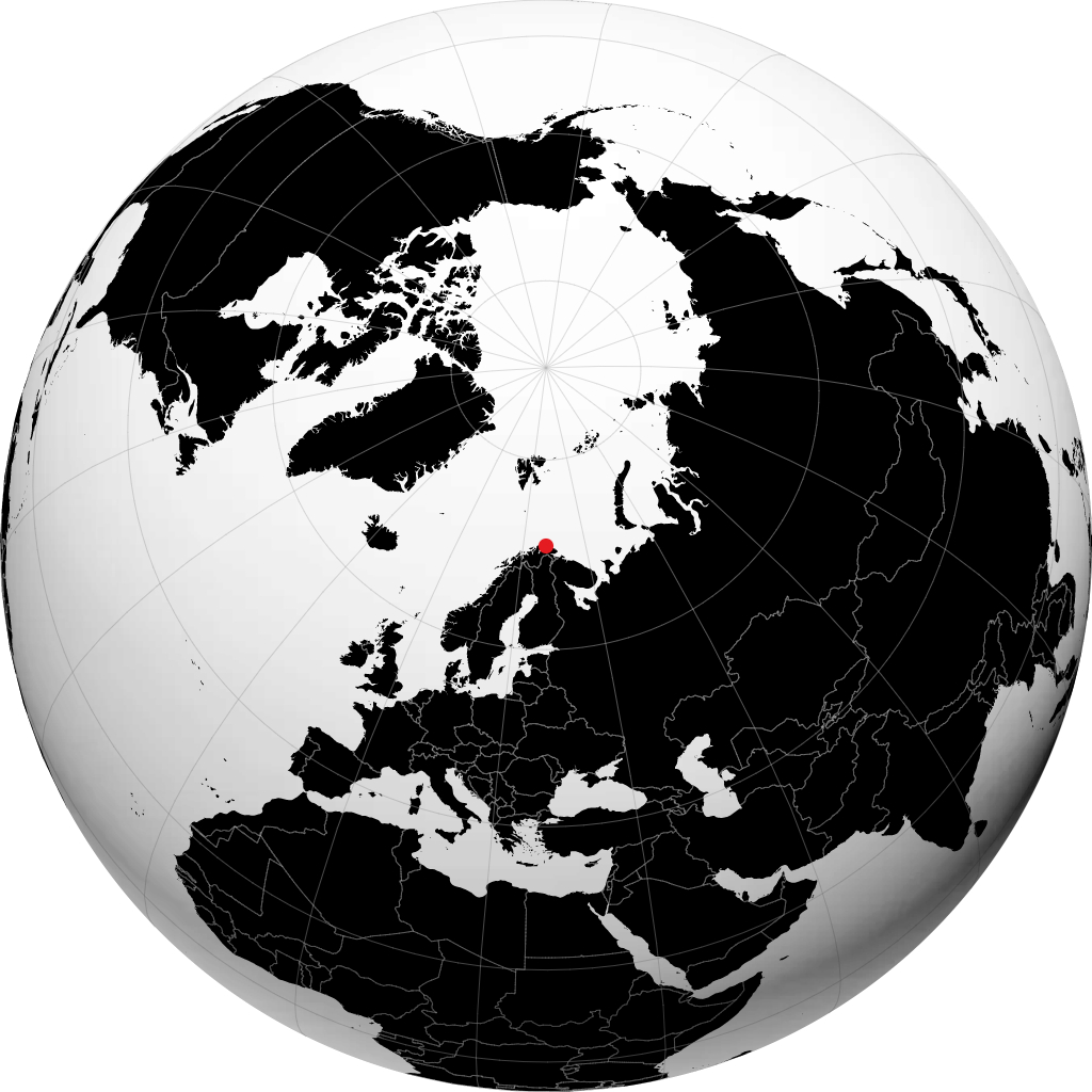 Kjøllefjord en el globo