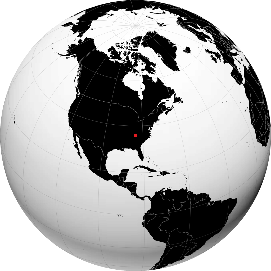 Knoxville en el globo