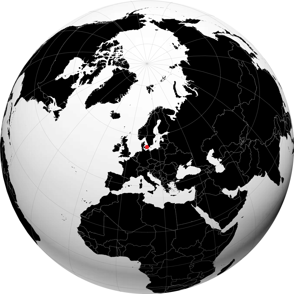 Køge en el globo