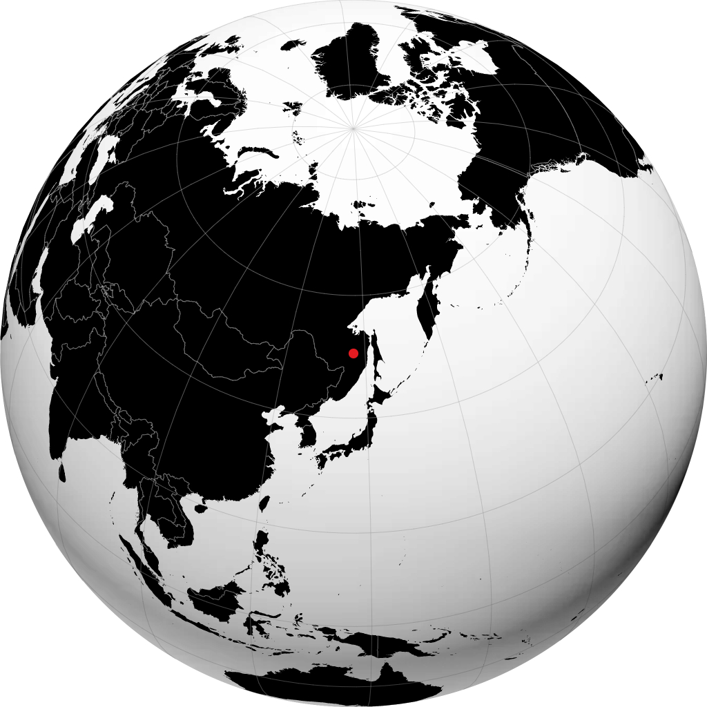 Komsomolsk-on-Amur en el globo