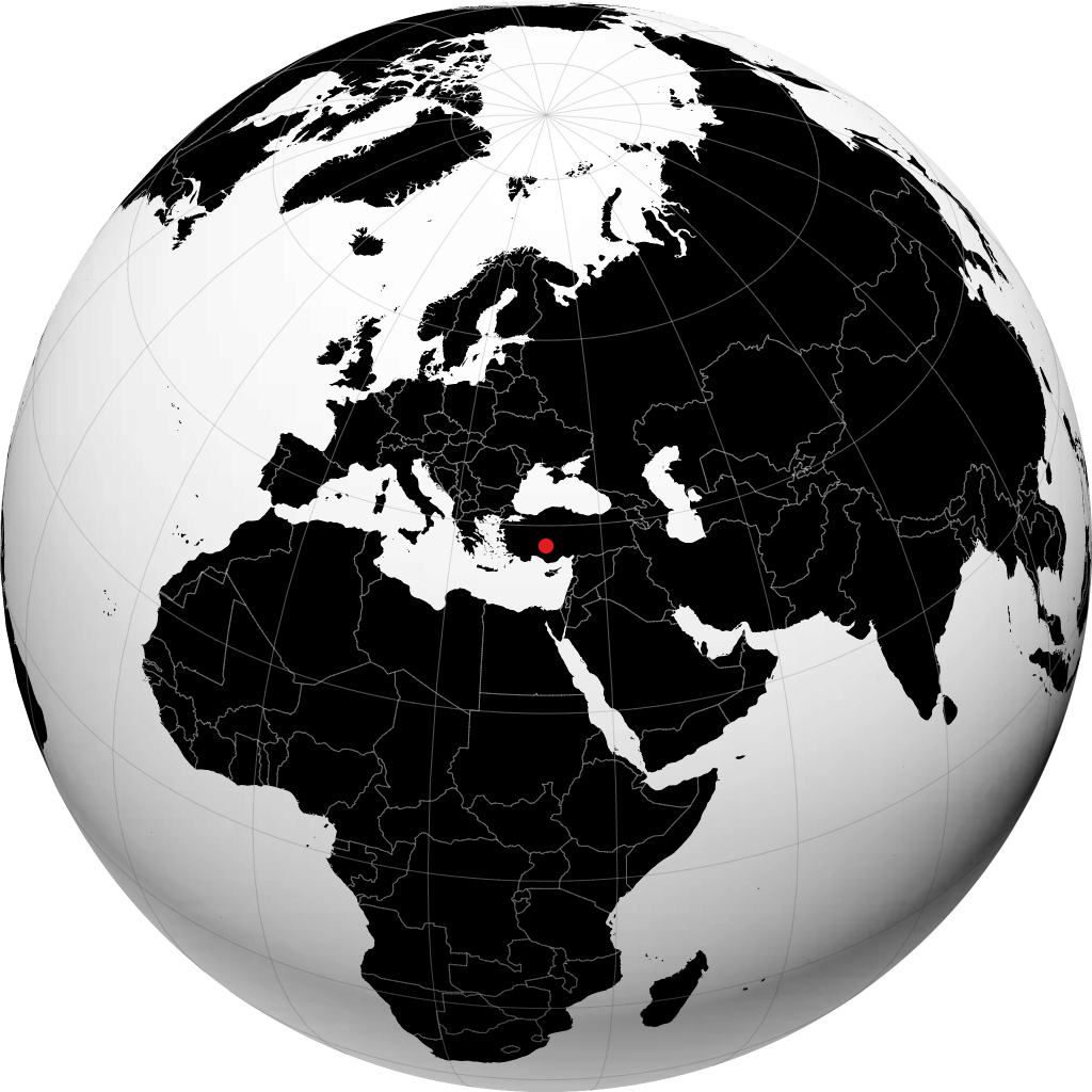 Konya en el globo