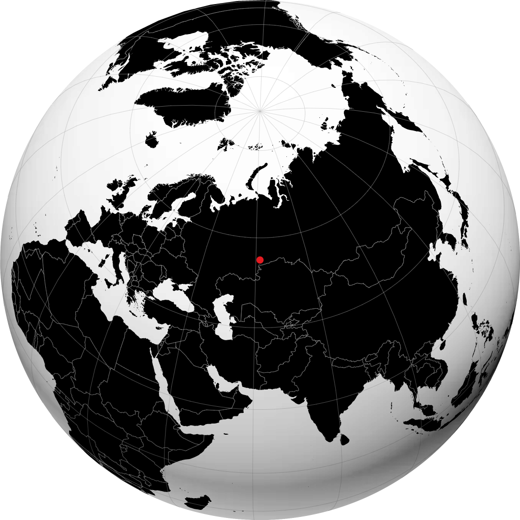 Kopeysk en el globo