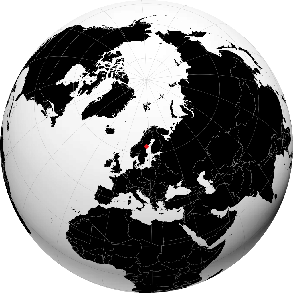Kramfors en el globo