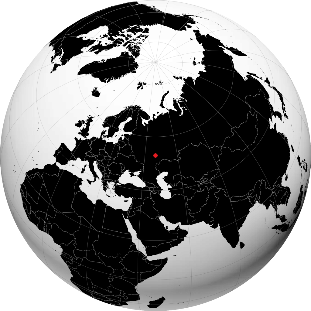 Kuznetsk en el globo