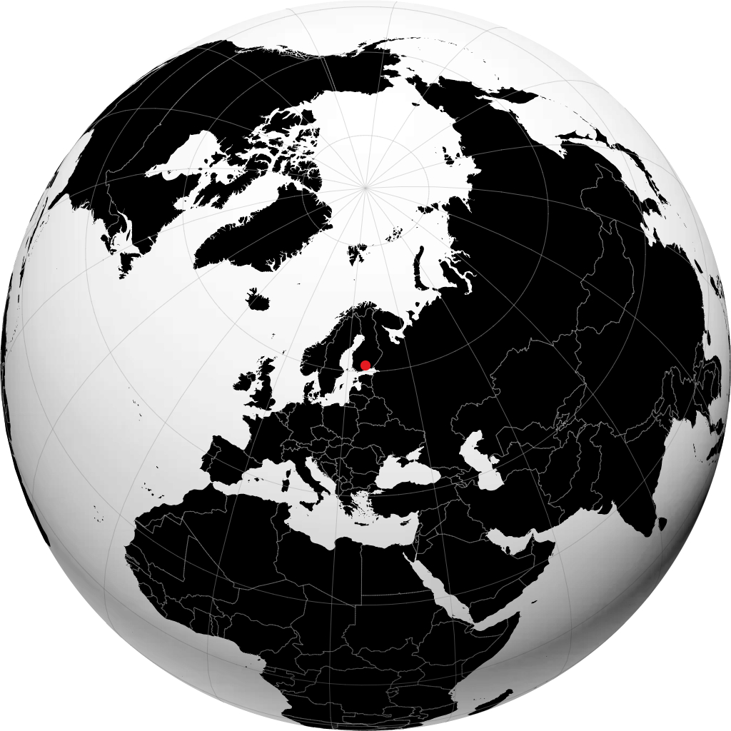Lahti en el globo