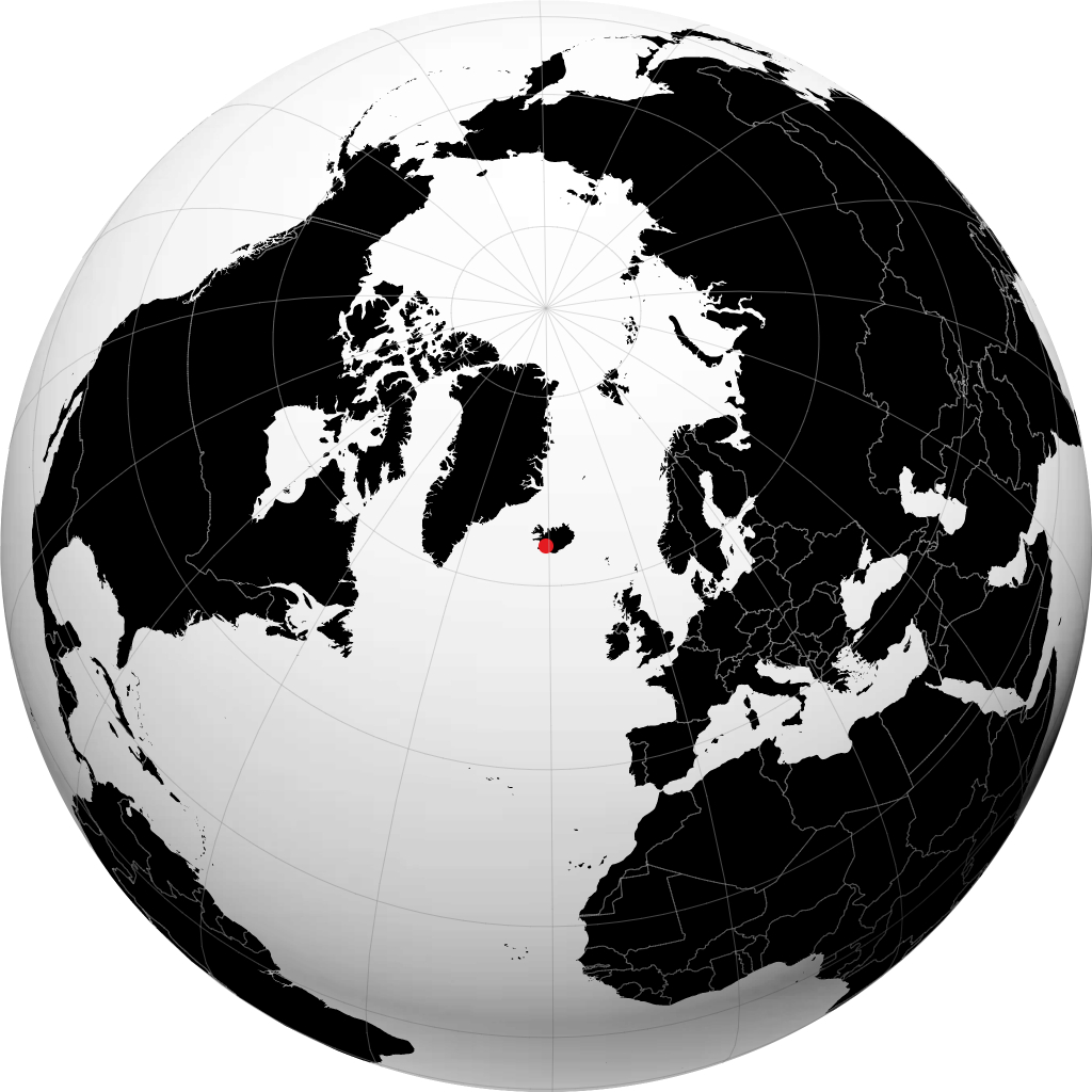 Laugarvatn en el globo